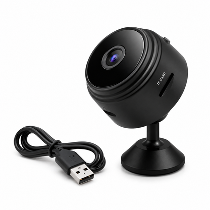 Mini Cámara WiFi A9 HD | Visión Nocturna + Monitoreo Remoto desde el Celular