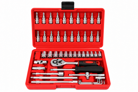Kit Completo de Herramientas 46 Piezas | Siempre Listo para Reparar
